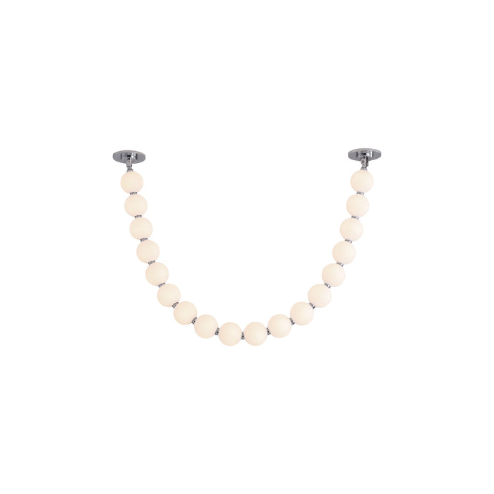 Akoya LED Pendant Chrome-Large Chandeliers-Alora-Lighting Design Store