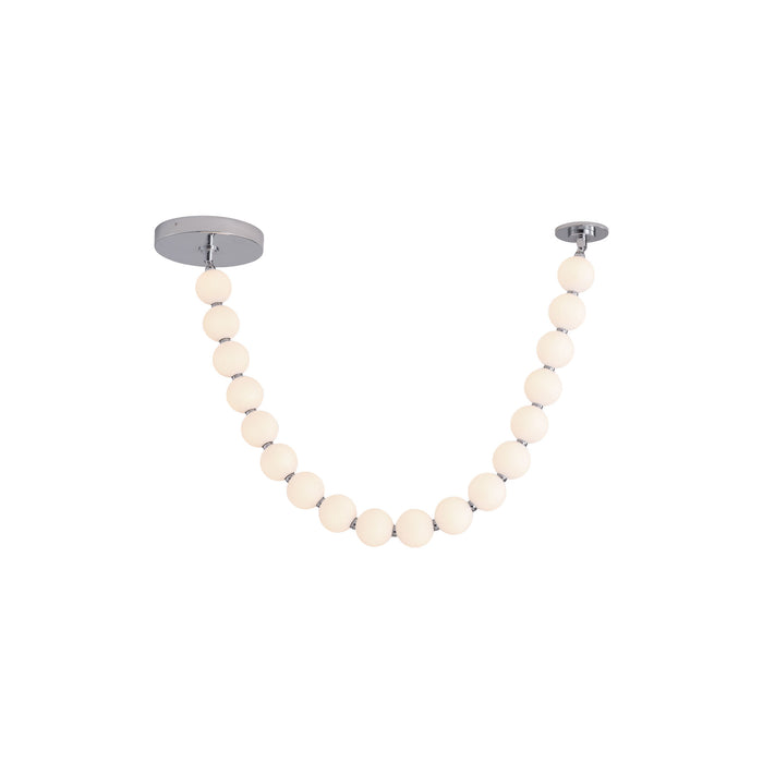 Akoya LED Pendant Chrome-Large Chandeliers-Alora-Lighting Design Store