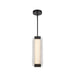 Alai LED Pendant Urban Bronze/Ribbed Glass-Mini Pendants-Alora-Lighting Design Store