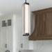 Alai LED Pendant Urban Bronze/Ribbed Glass-Pendants-Alora-Lighting Design Store