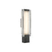 Alai LED Wall Vanity Urban Bronze/Ribbed Glass-Bathroom Fixtures-Alora-Lighting Design Store