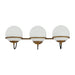 Alba Three Light Wall Vanity Aged Gold/Opal Glass-Bathroom Fixtures-Alora-Lighting Design Store