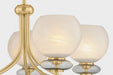 Alexia Five Light Chandelier-Mid. Chandeliers-Mitzi-Lighting Design Store