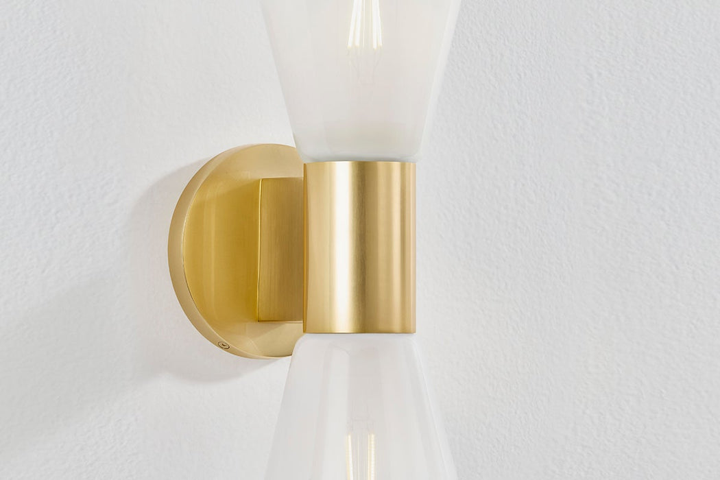 Alma Two Light Wall Sconce-Sconces-Mitzi-Lighting Design Store