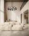 Alonso LED Chandelier-Large Chandeliers-Alora-Lighting Design Store
