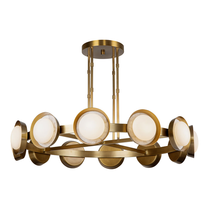 Alonso LED Chandelier-Alora-Lighting Design Store