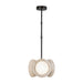 Alonso LED Pendant Urban Bronze/Alabaster-Mini Chandeliers-Alora-Lighting Design Store