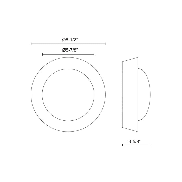 Alonso LED Vanity Urban Bronze-Sconces-Alora-Lighting Design Store