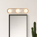 Alonso LED Vanity Vintage Brass-Bathroom Fixtures-Alora-Lighting Design Store