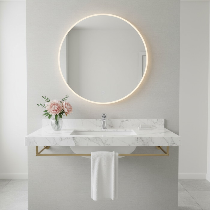 Reflections LED Wall Mirror-Mirrors-Artcraft-Lighting Design Store