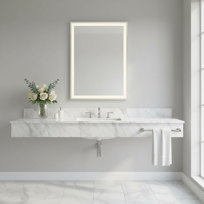 Reflections LED Mirror Silver-Mirrors-Artcraft-Lighting Design Store