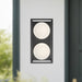 Amelia Two Light Outdoor Wall Lantern Black-Exterior-Alora-Lighting Design Store