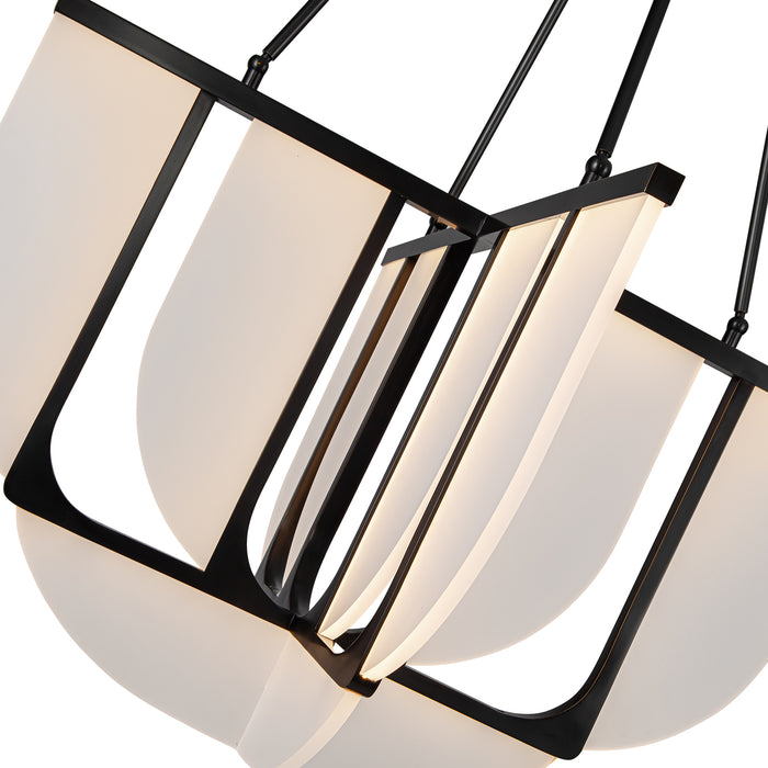 Anders LED Chandelier-Alora-Lighting Design Store