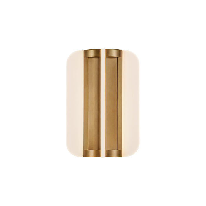 Anders LED Vanity Vintage Brass-Sconces-Alora-Lighting Design Store