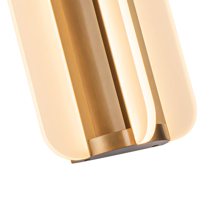 Anders LED Vanity Vintage Brass-Sconces-Alora-Lighting Design Store