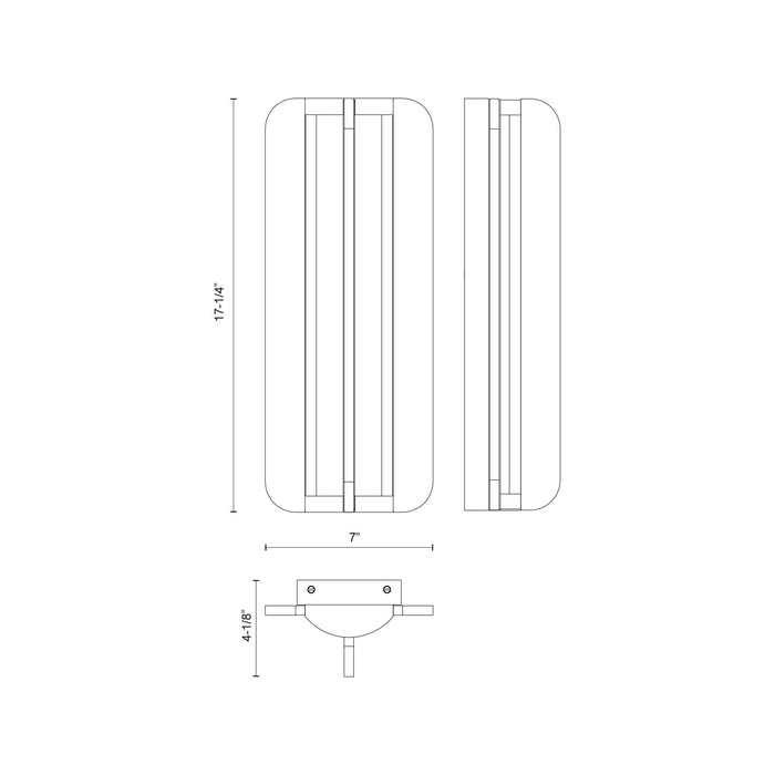 Anders LED Vanity Vintage Brass-Bathroom Fixtures-Alora-Lighting Design Store