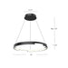 Anello Minor LED Pendant Black-Pendants-Kuzco Lighting-Lighting Design Store