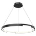 Anello Minor LED Pendant Black-Pendants-Kuzco Lighting-Lighting Design Store