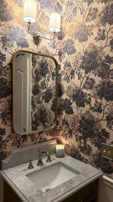 Leena Two Light Vanity Polished Nickel