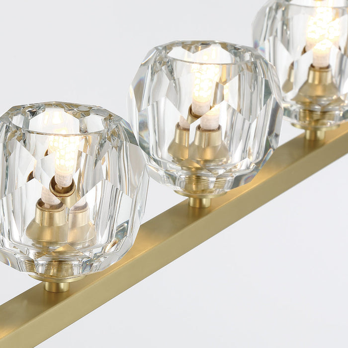 Aragon LED Chandelier-Linear/Island-Crystorama-Lighting Design Store