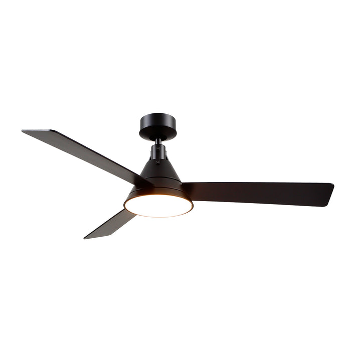 Archer 54"Ceiling Fan Matte Black-Fans-Alora-Lighting Design Store