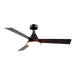 Archer 54"Ceiling Fan Matte Black-Fans-Alora-Lighting Design Store