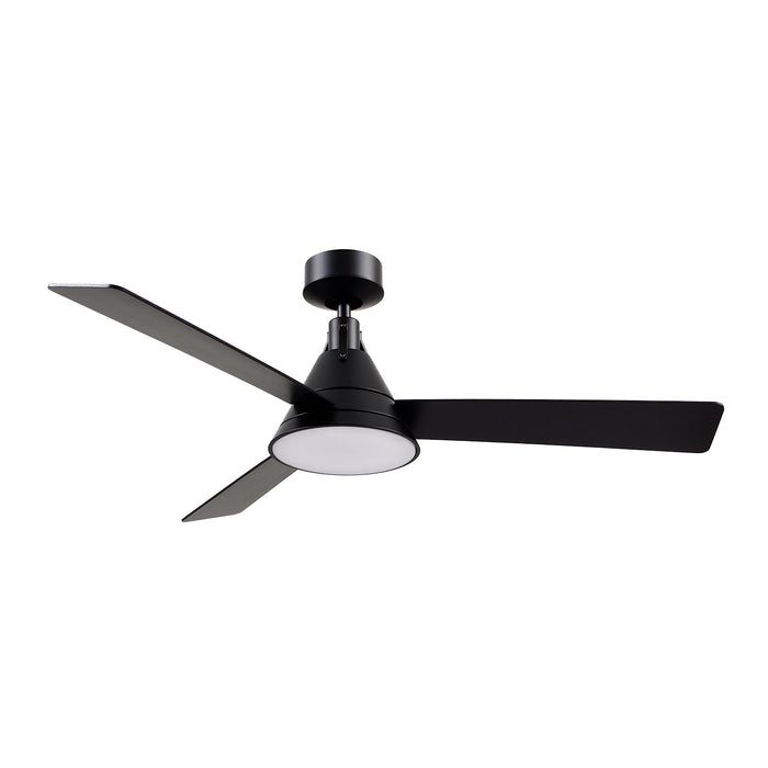 Archer 54"Ceiling Fan Matte Black-Fans-Alora-Lighting Design Store
