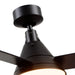 Archer 54"Ceiling Fan Matte Black-Fans-Alora-Lighting Design Store