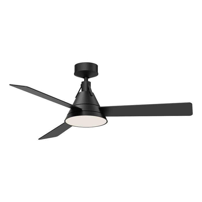 Archer 54"Ceiling Fan Matte Black-Fans-Alora-Lighting Design Store