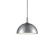 Archibald One Light Pendant Brushed Nickel With Black Detail-Pendants-Kuzco Lighting-Lighting Design Store