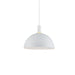 Archibald One Light Pendant White With Gold Detail-Pendants-Kuzco Lighting-Lighting Design Store
