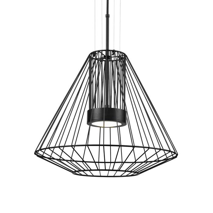 Arctic LED Outdoor Pendant Black-Pendants-Kuzco Lighting-Lighting Design Store
