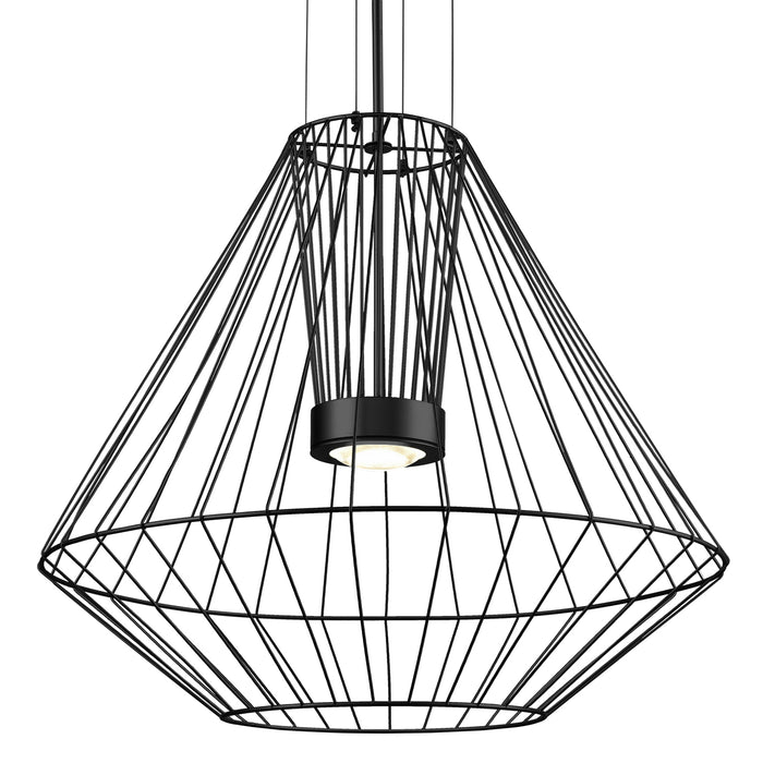 Arctic LED Outdoor Pendant Black-Pendants-Kuzco Lighting-Lighting Design Store