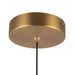Arden LED Pendant Brushed Gold/Opal Glass-Mini Pendants-Alora-Lighting Design Store