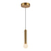 Arden LED Pendant Brushed Gold/Opal Glass-Mini Pendants-Alora-Lighting Design Store