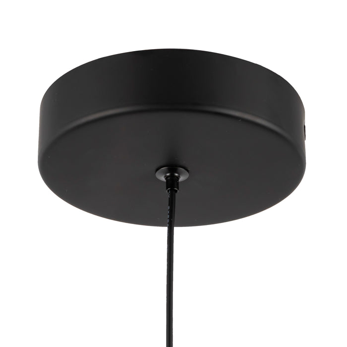 Arden LED Pendant Matte Black/Opal Glass-Mini Pendants-Alora-Lighting Design Store