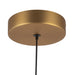 Arden LED Pendant Brushed Gold/Opal Glass-Mini Pendants-Alora-Lighting Design Store