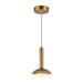 Arden LED Pendant Brushed Gold/Opal Glass-Mini Pendants-Alora-Lighting Design Store