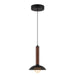 Arden LED Pendant Matte Black/Opal Glass-Mini Pendants-Alora-Lighting Design Store