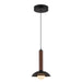 Arden LED Pendant Matte Black/Opal Glass-Mini Pendants-Alora-Lighting Design Store