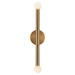 Arden LED Wall/Vanity Brushed Gold/Opal Glass-Sconces-Alora-Lighting Design Store