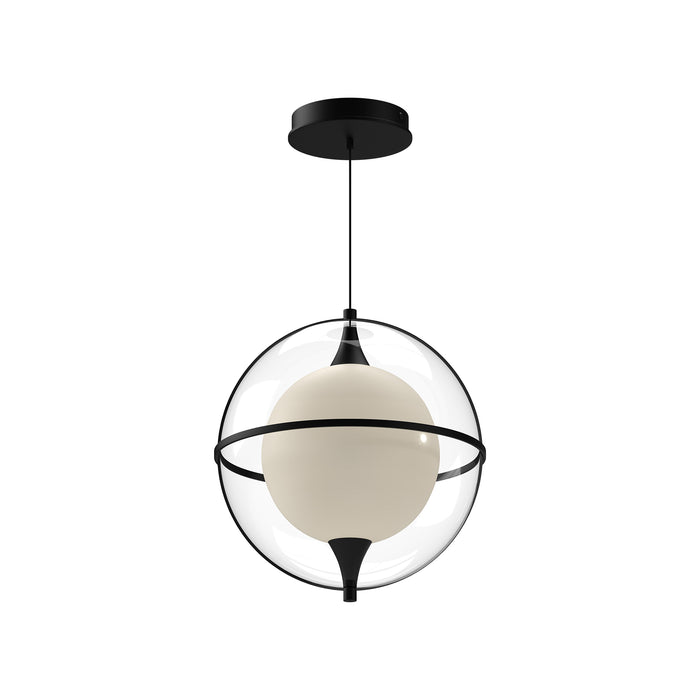 Aries LED Pendant Black-Pendants-Kuzco Lighting-Lighting Design Store