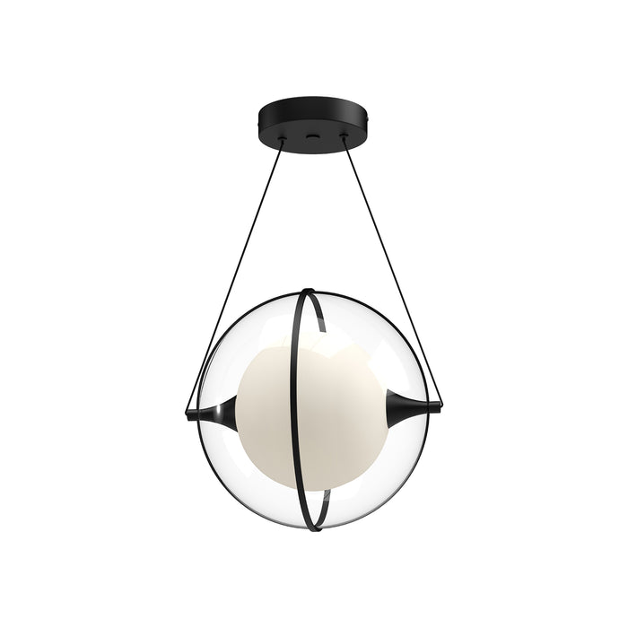 Aries LED Pendant Black-Pendants-Kuzco Lighting-Lighting Design Store
