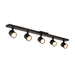 Arnold LED Track Lights Black-Flush Mounts-Kuzco Lighting-Lighting Design Store