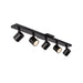 Arnold LED Track Lights Black-Flush Mounts-Kuzco Lighting-Lighting Design Store