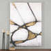 Abstract In Gold And Black Wall Art Hand Painted Canvas-Mirrors/Pictures-Uttermost-Lighting Design Store