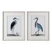 Shore Birds Wall Art Whiteed Wood-Mirrors/Pictures-Uttermost-Lighting Design Store