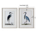 Shore Birds Wall Art Whiteed Wood-Mirrors/Pictures-Uttermost-Lighting Design Store
