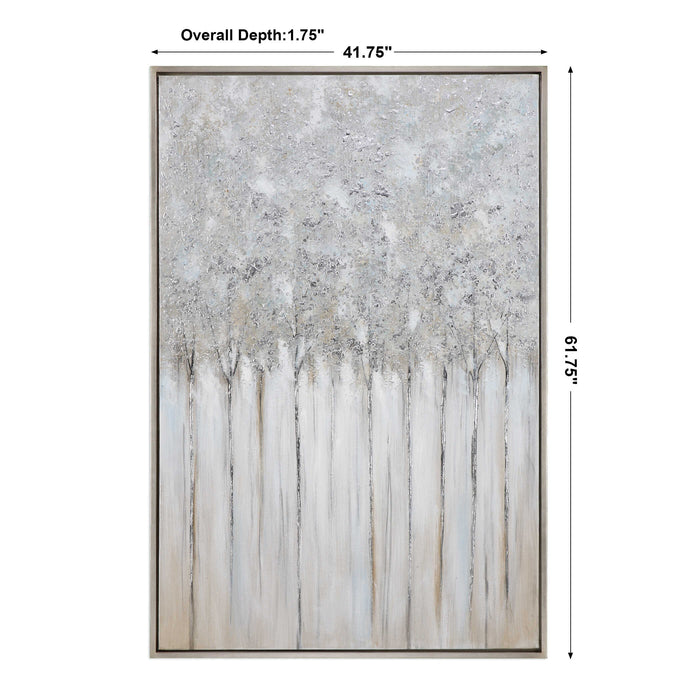 Strength In Numbers Wall Art Hand Painted Canvas-Mirrors/Pictures-Uttermost-Lighting Design Store