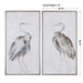 Summer Birds Wall Art Hand Painted Canvas-Mirrors/Pictures-Uttermost-Lighting Design Store